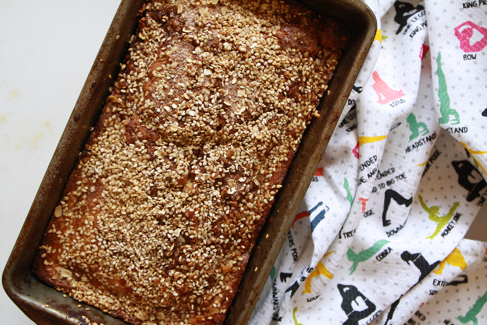Recipe: Sesame Snickerdoodle Loaf
