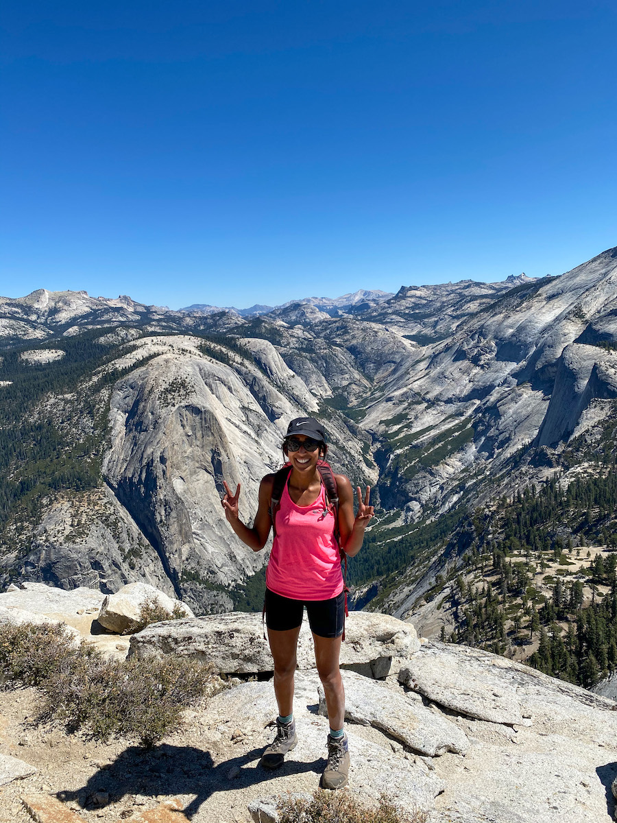 From the top of Half Dome