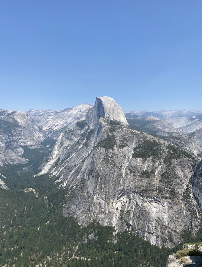 view from Glacier Point