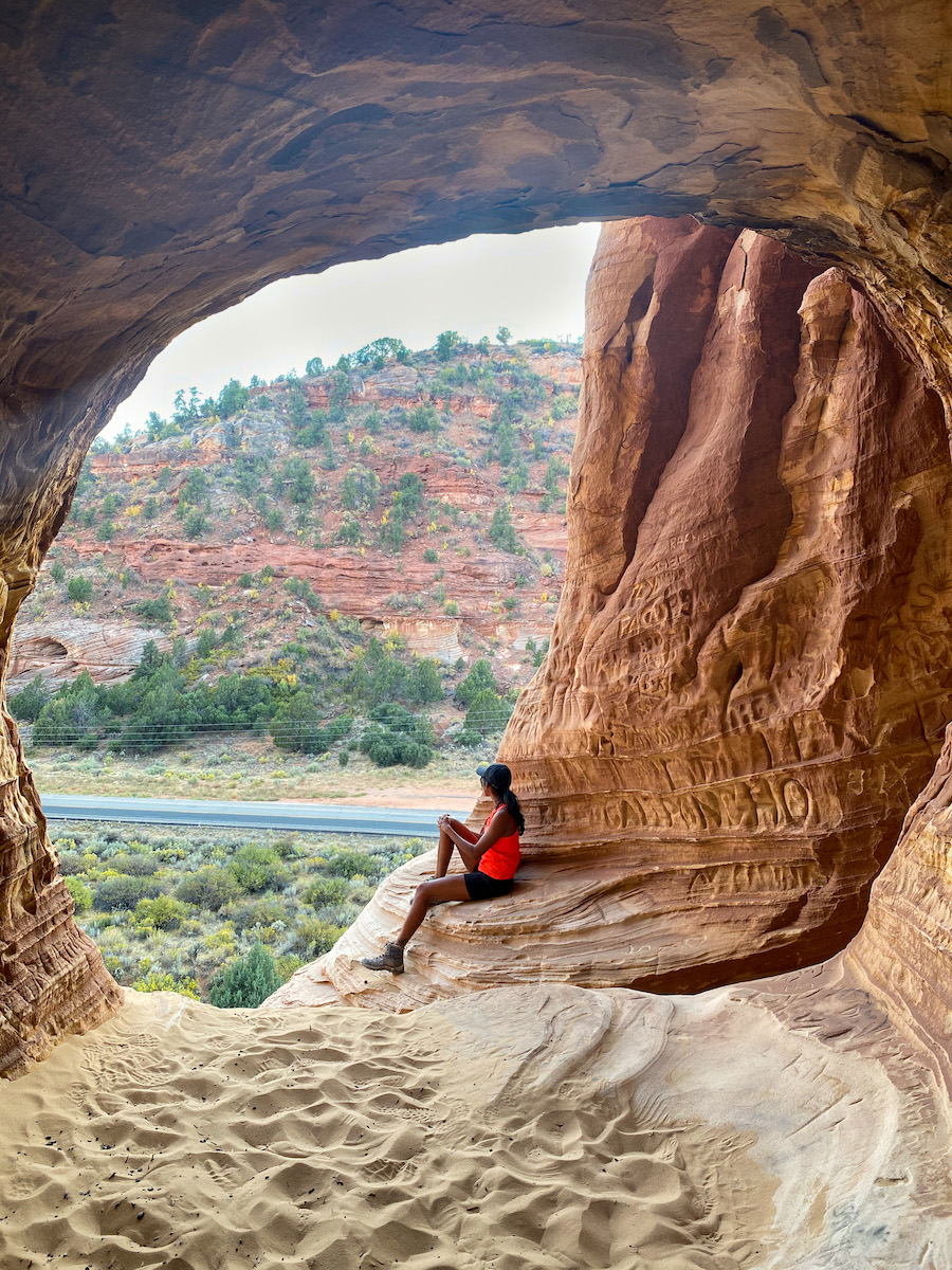 Utah road trip: Moqui Caverns